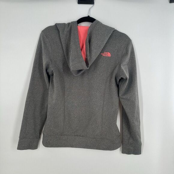 The North Face Hoodie Womens XS Gray Long Sleeve Hand Pockets - Picture 7 of 15